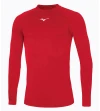 Mizuno Core červené pánské funkční triko s dlouhým rukávem