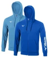 Mizuno Terry FZ modrá pánská mikina s kapucí