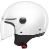 MT Helmets Street S lesklá bílá otevřená přilba