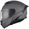 MT Helmets ATOM 2 SV SOLID A2 šedá matná vyklápěcí helma + sleva 400,- na příslušenství