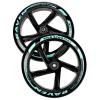 Raven Illusion black/mint 200mm (1 ks) (s ložisky) náhradní kolo Raven Illusion black/mint 200mm (1 ks) (s ložisky) náhradní kolo