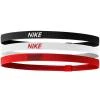Nike ELASTIC HAIRBANDS 3PK BK/WH/UR čelenky Nike ELASTIC HAIRBANDS 3PK BK/WH/UR čelenky