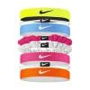 Nike MW HEAD TIES 8PK VT/WH/BK čelenky Nike MW HEAD TIES 8PK VT/WH/BK čelenky