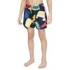 Nike Swim TOSSED FLAGS 4 inch BLACK-BLACK chlapecké plavky Nike Swim TOSSED FLAGS 4 inch BLACK-BLACK chlapecké plavky