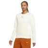Nike W NSW PHNX FLC STD CREW SAIL/BLACK dámská zateplená mikina Nike W NSW PHNX FLC STD CREW SAIL/BLACK dámská zateplená mikina