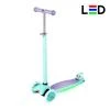 Nils Fun HLB1310 s LED fialová dětská tříkolová koloběžka