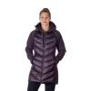 Northfinder MARGIE-532-darkplum dámská turistická softshellová bunda
