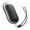 Ocoopa H3054PD bílá a černá kapesní ohřívač rukou s powerbankou USB-C