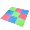 ONE FITNESS Ochranná puzzle podložka MP10 zelená-modrá-červená ONE FITNESS Ochranná puzzle podložka MP10 zelená-modrá-červená