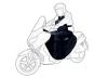 Oxford Přehoz přes nohy a tělo Scootleg