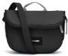 Pacsafe GO SADDLE CROSSBODY jet black kabelka Pacsafe GO SADDLE CROSSBODY jet black kabelka