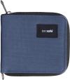 Pacsafe Peněženka RFIDSAFE ZIP AROUND WALLET coastal blue