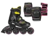 Playlife Joker Yellow Glow Combo dětské kolečkové brusle Playlife Joker Yellow Glow Combo dětské kolečkové brusle