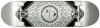 Playlife Heavy Metal Silver 31x8[34] Skateboard