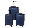 Xqmax Kufr cestovní na kolečkách sada 3ks - modrá