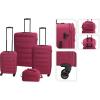 Proworld Sada cestovních kufrů 4 ks červená