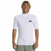 QUIKSILVER Pánské lycrové triko UPF50 krátký rukáv