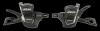 SHIMANO Řadící páčky SLX SLM7000 L+R 11 x 2/3k, s objímkou