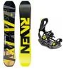 Raven Barracuda Carbon Lime snowboard + Raven FT360 black/lime vázání Raven Barracuda Carbon Lime snowboard + Raven FT360 black/lime vázání