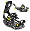 Raven Fastec FT360 black/lime snowboardové vázání