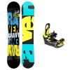 Raven Gravy junior mini dětský snowboard + Raven S230 lime vázání