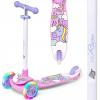 Raven Laviana Unicorn s LED koly lila/pink dětská tříkolová koloběžka Raven Laviana Unicorn s LED koly lila/pink dětská tříkolová koloběžka