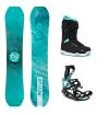 Raven PRO Marble Carbon Mint snowboard + Raven Fastec FT360 black/mint vázání + Raven Galla mint MOZ boty Raven PRO Marble Carbon Mint snowboard + Raven Fastec FT360 black/mint vázání + Raven Galla mint MOZ boty