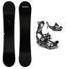 Raven Pure black pánský snowboard + Raven FT360 black snowboardové vázání Raven Pure black pánský snowboard + Raven FT360 black snowboardové vázání