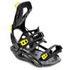 Raven RAGE Fastec FT360 black/lime snowboardové vázání