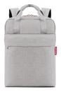 Reisenthel Allday Backpack M Twist Sky Rose šedý batoh na notebook Reisenthel Allday Backpack M Twist Sky Rose šedý batoh na notebook