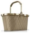 Reisenthel Carrybag Frame Rhombus Olive piknikový koš Reisenthel Carrybag Frame Rhombus Olive piknikový koš