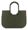 Reisenthel Loopshopper L Cord Dark Matcha taška přes rameno