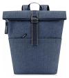 Reisenthel Rolltop Backpack Herringbone Dark Blue batoh Reisenthel Rolltop Backpack Herringbone Dark Blue batoh