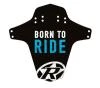 Reverse Blatník přední MudGuard Born to ride černo-světle modrý Reverse Blatník přední MudGuard Born to ride černo-světle modrý