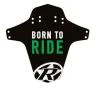 Reverse Blatník přední MudGuard Born to ride černo-neonově zelený Reverse Blatník přední MudGuard Born to ride černo-neonově zelený