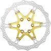 Reverse Brzdový kotouč 160 mm, 6 děr, Alloy/Steel zlatý Reverse Brzdový kotouč 160 mm, 6 děr, Alloy/Steel zlatý
