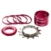 Reverse Single Speed Adapter 13 zubů Red