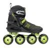 Roces PIC X Black/Lime pánské kolečkové brusle POUZE UK 8.0, EU 42, 27,7 cm (VÝPRODEJ)