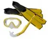 CALTER KIDS S06+M168+F41 PVC, žlutý Potápěčský set