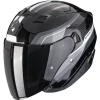 Scorpion EXO-230 Hipe černo-stříbrná otevřená helma na motorku Scorpion EXO-230 Hipe černo-stříbrná otevřená helma na motorku