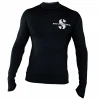 Scubapro Pánské lycrové triko RASHGUARD BLACK SWIM UPF50, dlouhý rukáv Scubapro Pánské lycrové triko RASHGUARD BLACK SWIM UPF50, dlouhý rukáv