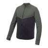 SENSOR Coolmax Thermo pánská mikina celozip Černá/olive Green SENSOR Coolmax Thermo pánská mikina celozip Černá/olive Green