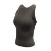 SENSOR Infinity Eco dámský crop top Olive Green