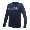 SENSOR Merino Active Mountains pánské triko dl. rukáv Deep Blue SENSOR Merino Active Mountains pánské triko dl. rukáv Deep Blue