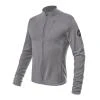 Sensor Merino Upper Celozip Šedá mikina