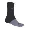 Sensor Tour Merino Černá/šedá unisex ponožky