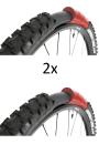 Set - 2x Tannus Armour 27,5x1,95-2,50 ochranná vložka duše
