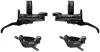 Shimano brzda kotoučová XT M8220 čtyřpístková p+z komplet bez kotoučů a adapteru, J-kit, v krabičce Shimano brzda kotoučová XT M8220 čtyřpístková p+z komplet bez kotoučů a adapteru, J-kit, v krabičce