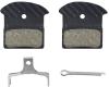 Shimano brzdové destičky J05A polymer s chladičem, v krabičce