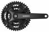 Shimano kliky FC-MT100-L 175mm 40-30-22, černé, bez krytu, 9 speed, pro osu čtyřhran Shimano kliky FC-MT100-L 175mm 40-30-22, černé, bez krytu, 9 speed, pro osu čtyřhran